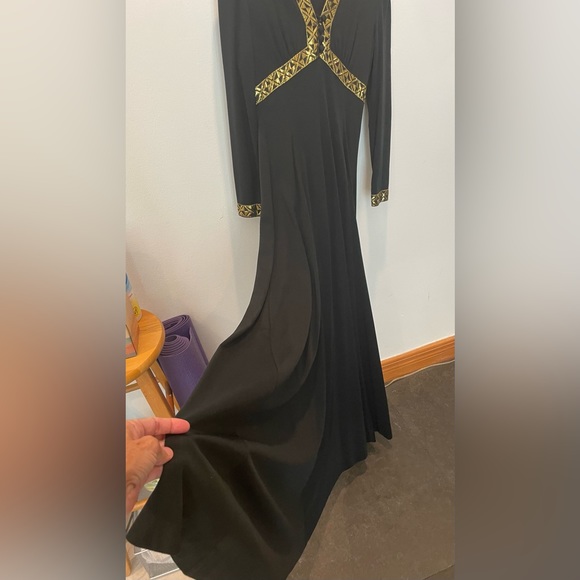 “PALM ROYALE” Vintage Gown 👸 Custom Made in Palm Beach Circa 1970’s - Picture 7 of 9